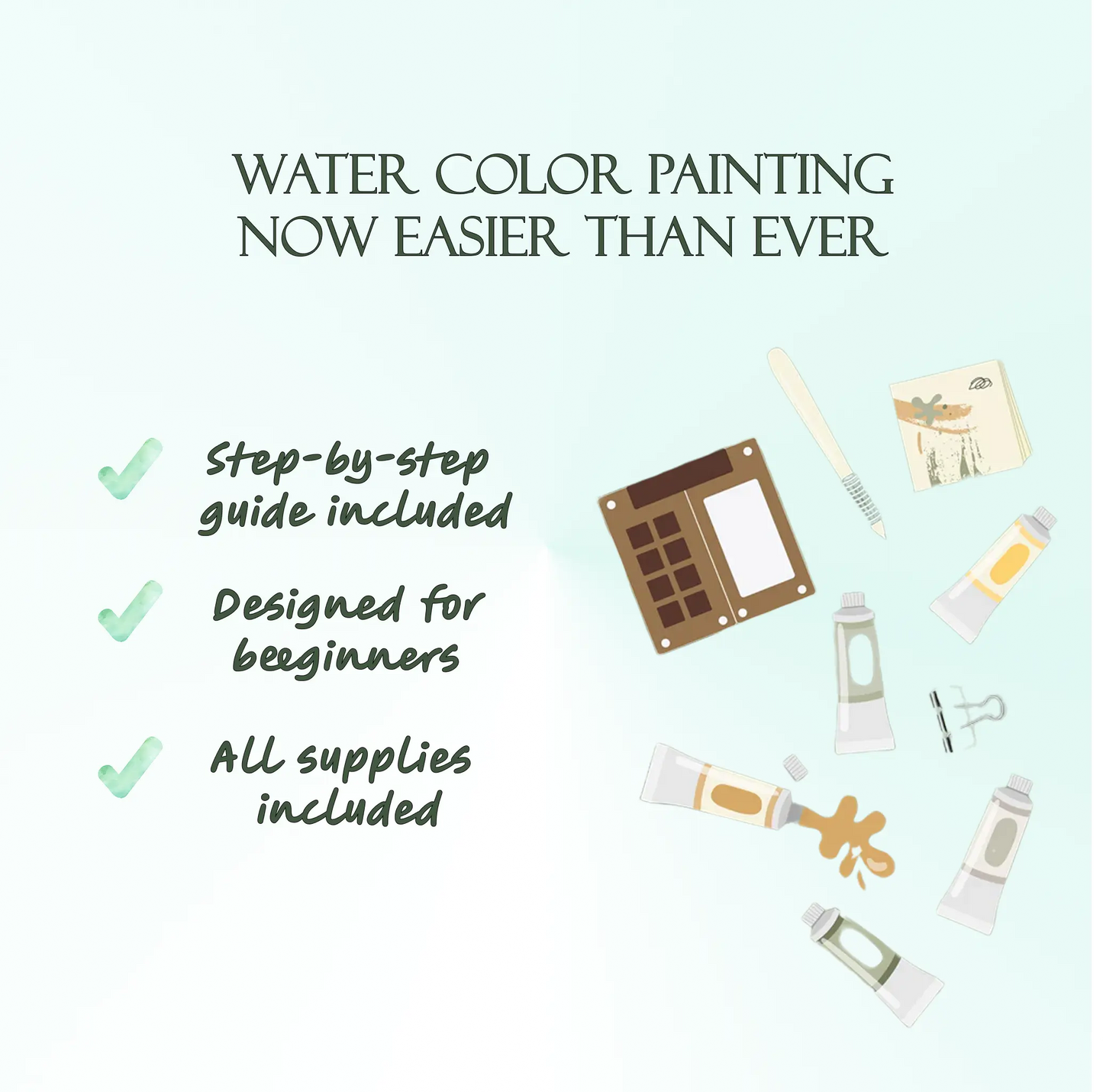 Jambe's™ watercolor kit